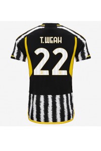 Fotbalové Dres Juventus Timothy Weah #22 Domácí Oblečení 2023-24 Krátký Rukáv